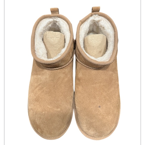 UGG Classic Ultra Mini Platform Boots in Chestnut Size 10 - Picture 6 of 13